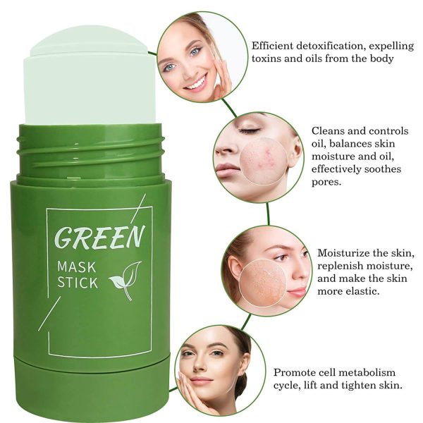 Green Tea Cleansing Mask Purifying Clay Stick - Dafa Karo Dukan