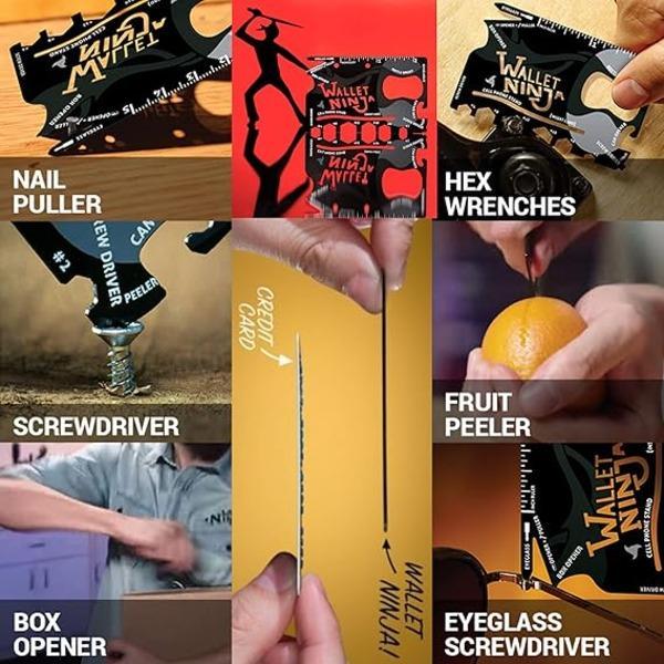 18 in 1 multifunction survival tool - Dafa Karo Dukan