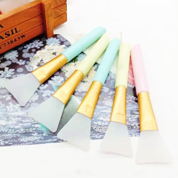 Pack of 5 Soft Silicone Mask Brushes Foundation - Dafa Karo Dukan
