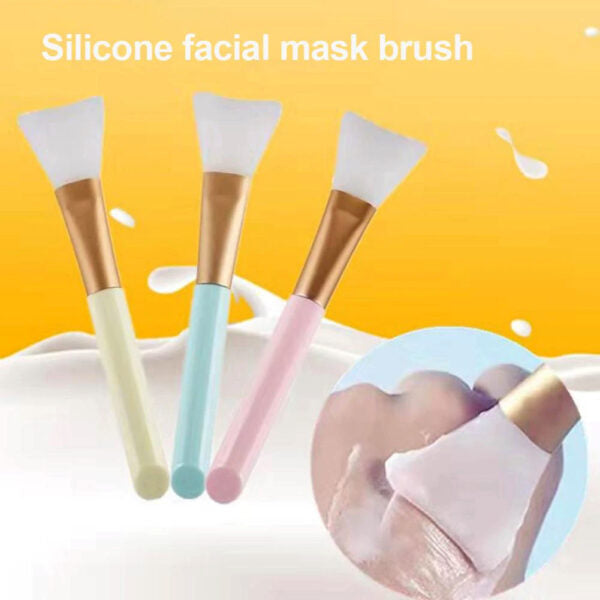 Pack of 5 Soft Silicone Mask Brushes Foundation - Dafa Karo Dukan