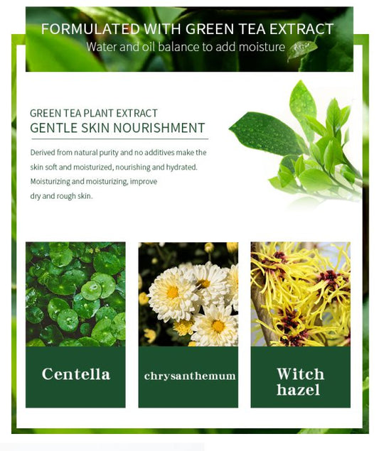 Green Tea Cleansing Mask Purifying Clay Stick - Dafa Karo Dukan